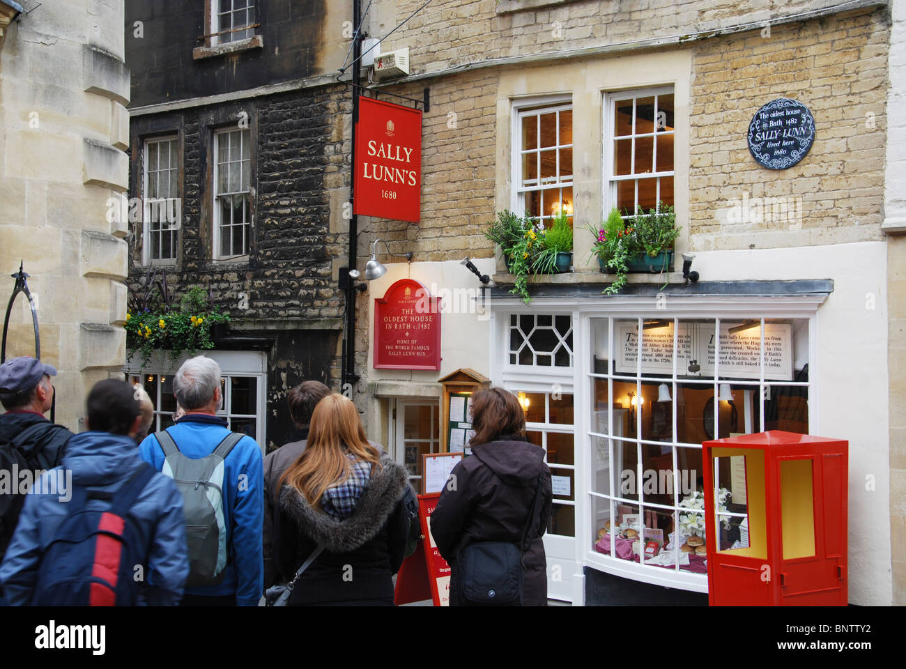Sally Lunn's tea room in the centre of Bath Somerset UK Stock Photo