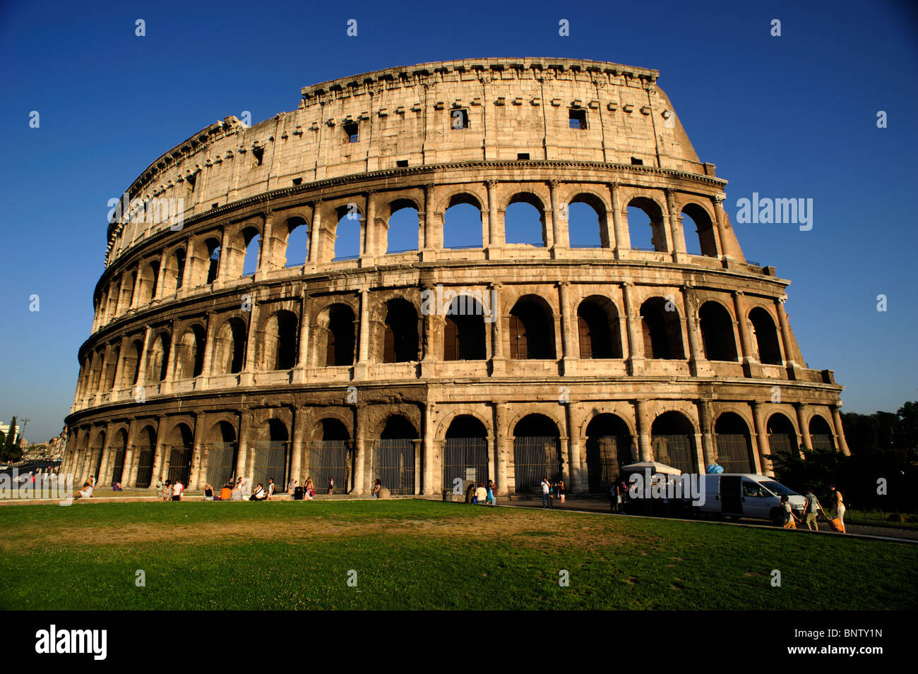 Italy, Rome, Colosseum Stock Photo