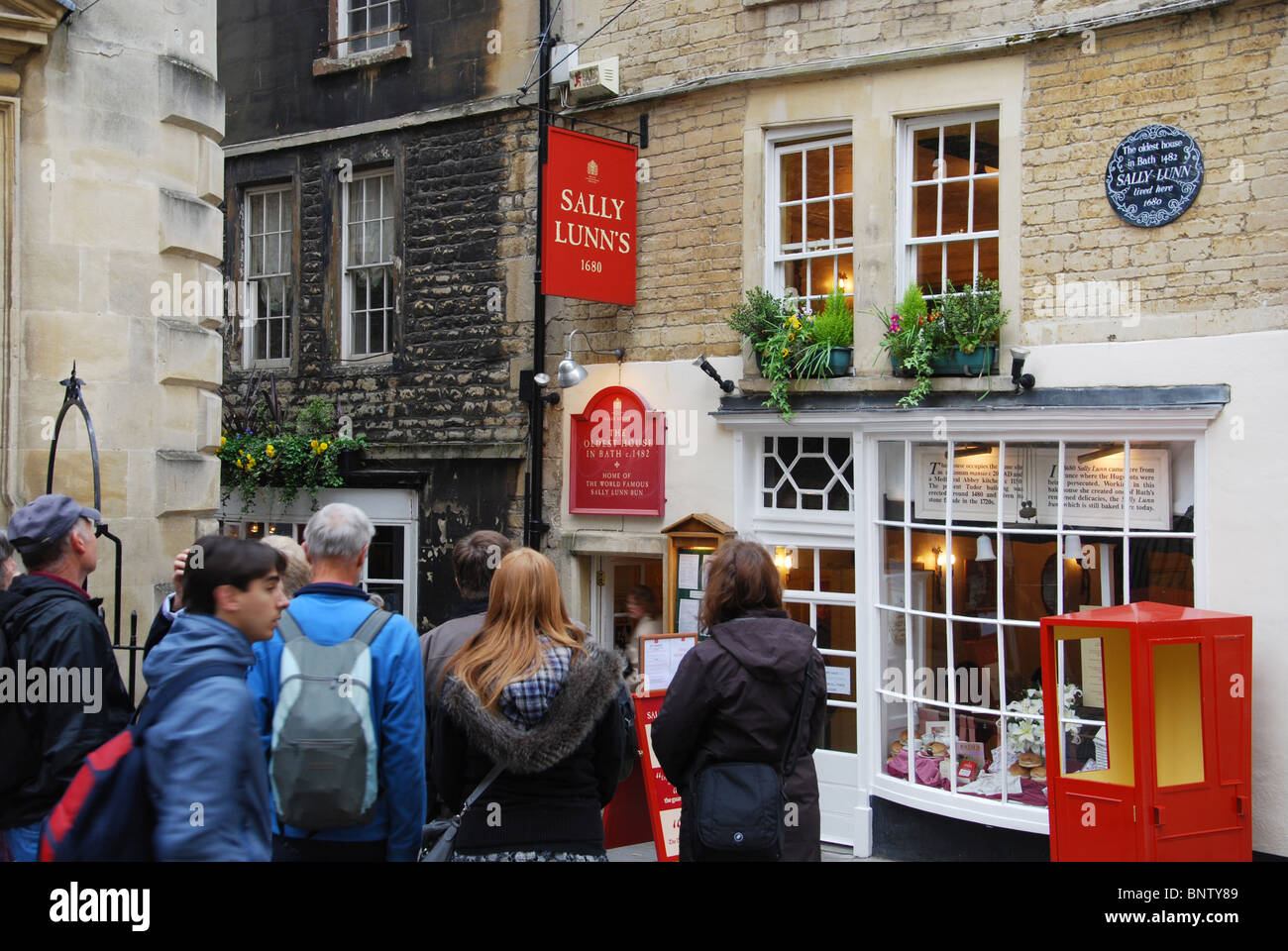 Sally Lunn's tea room in the centre of Bath Somerset UK Stock Photo