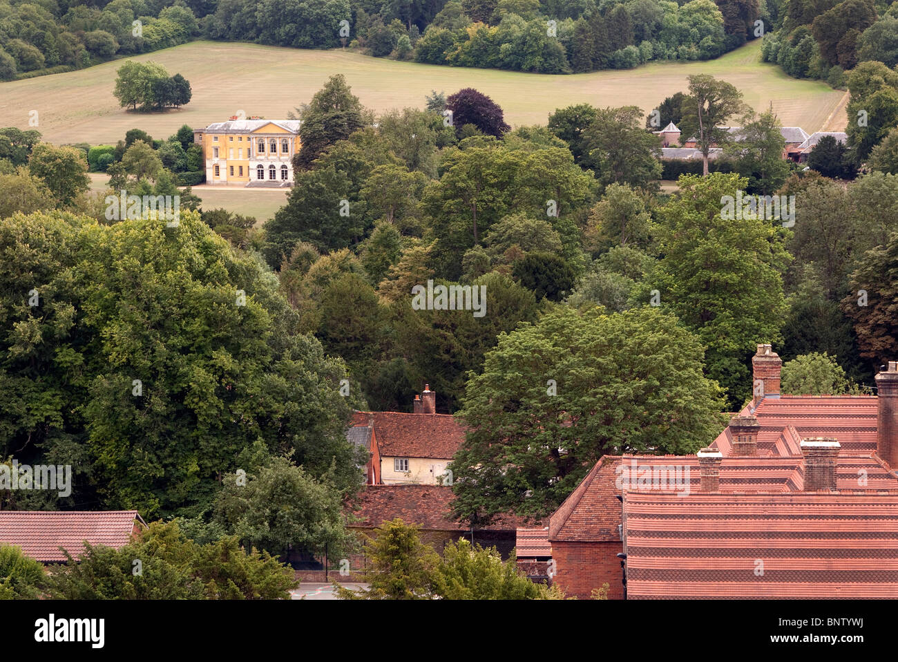 View of West Park ( Yellow House in distance Stock Photo Alamy