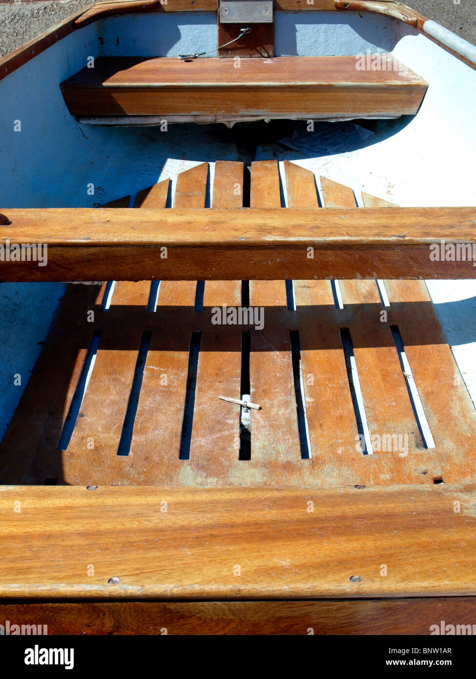 Inside Crew Rowing Boat