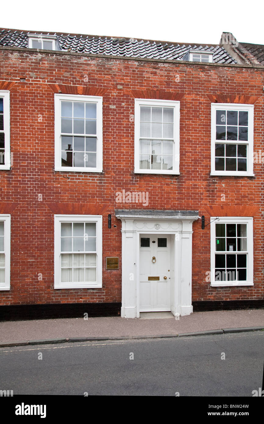 house frontage Bungay Suffolk Stock Photo Alamy