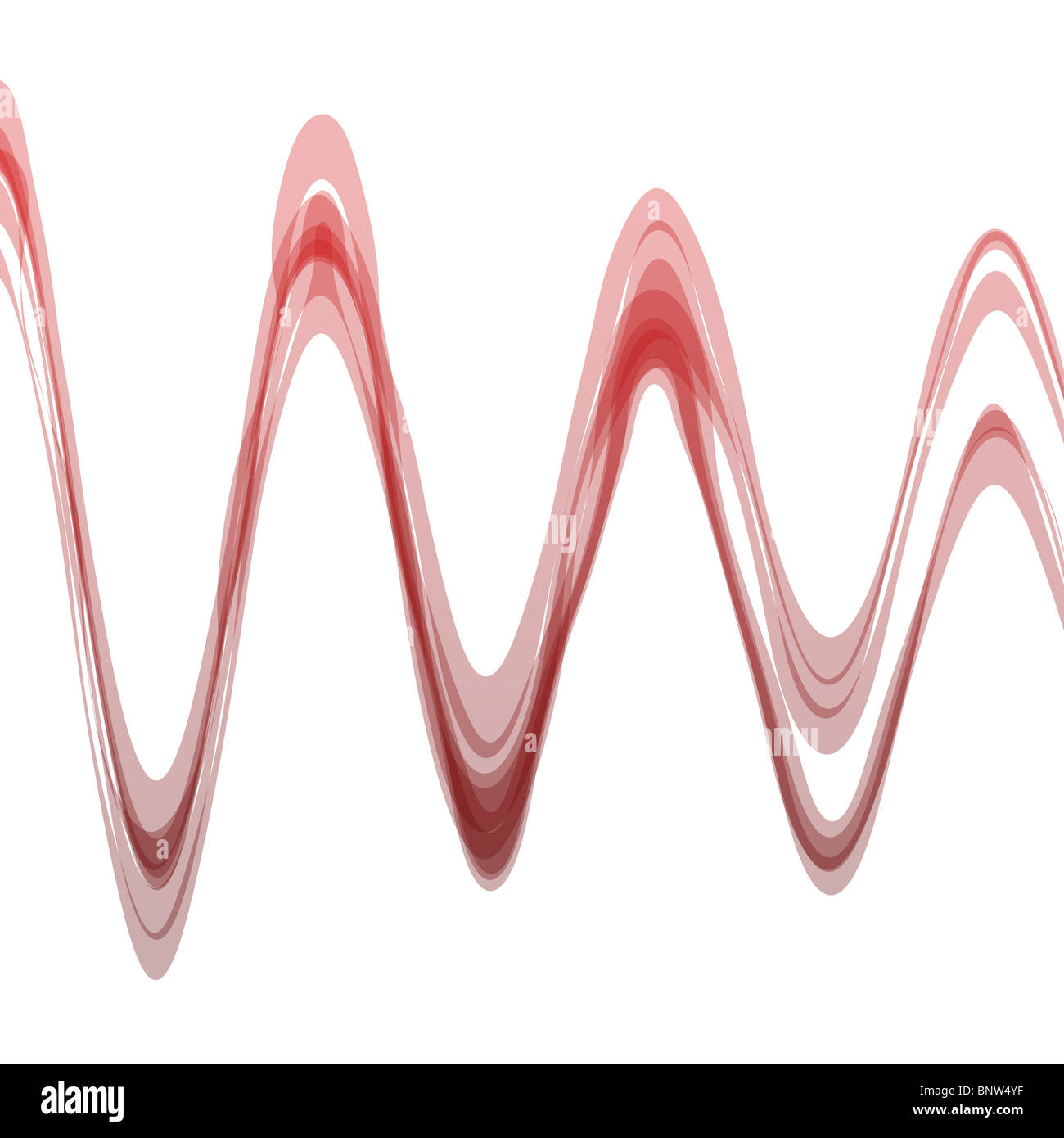 Abstract line wave background Cut Out Stock Images & Pictures - Alamy