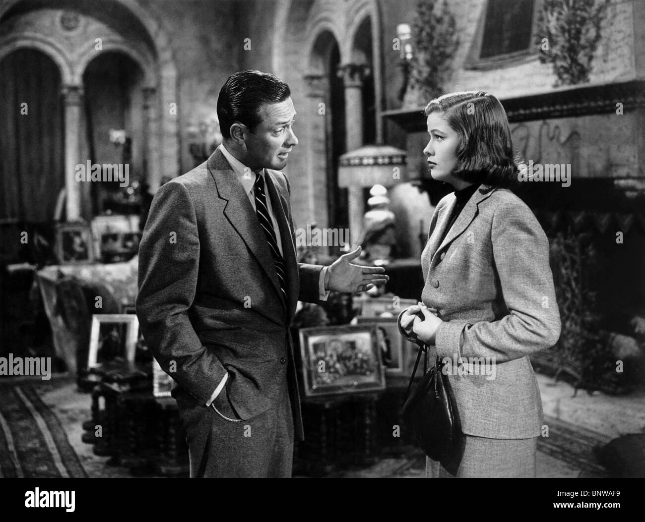 Nancy olson william holden sunset boulevard hires stock photography