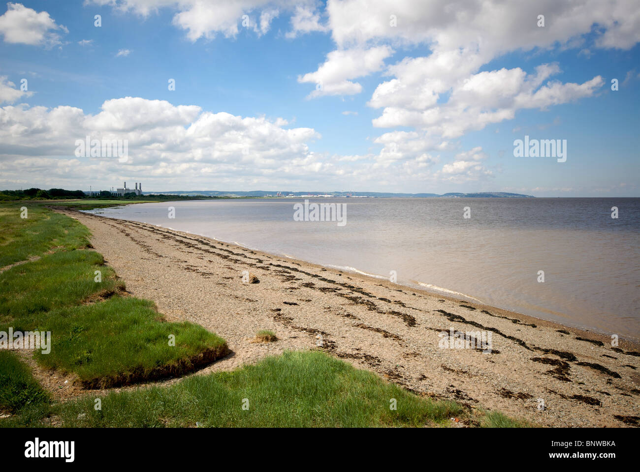 Severn Beach South Gloucestershire UK River Stock Photo Alamy