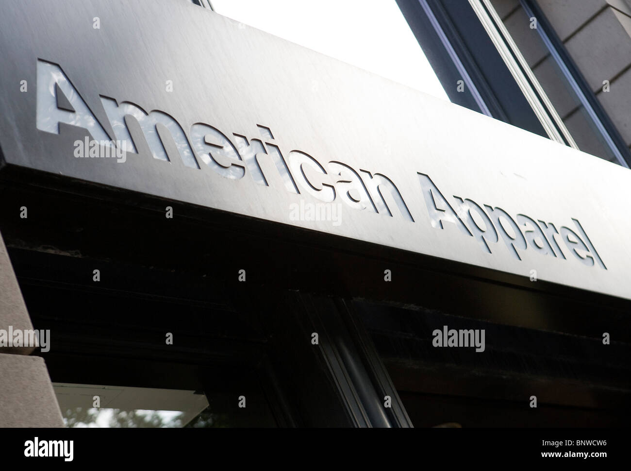 An American Apparel retail store Stock Photo Alamy