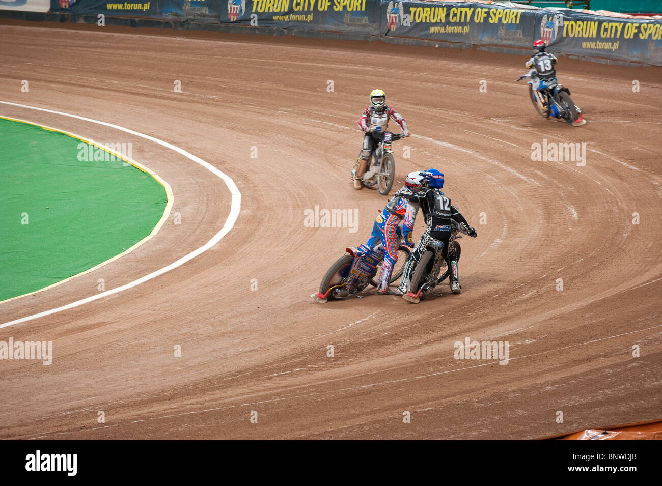 2010 British Speedway Grand Prix, Jason crump (2nd) congratulates Chris