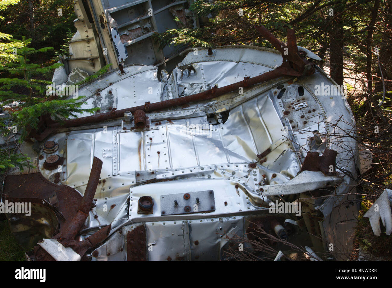 Appalachian Trail Crash site of Northeast Airlines Flight 792 on