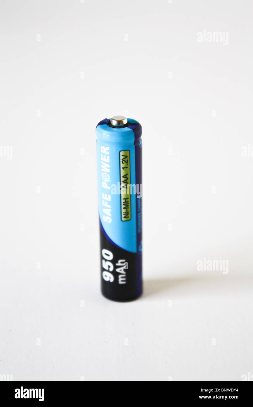 one 1 AAA recharge battery Stock Photo - Alamy