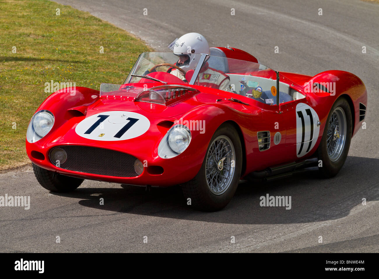 1959 Ferrari 250 TR59/60 with driver William E Connor at the 2010 Goodwood Festival of Speed