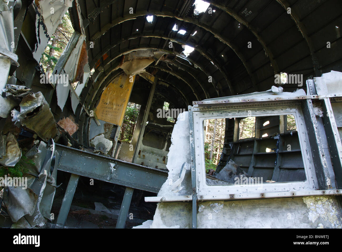Appalachian Trail Crash site of Northeast Airlines Flight 792 on