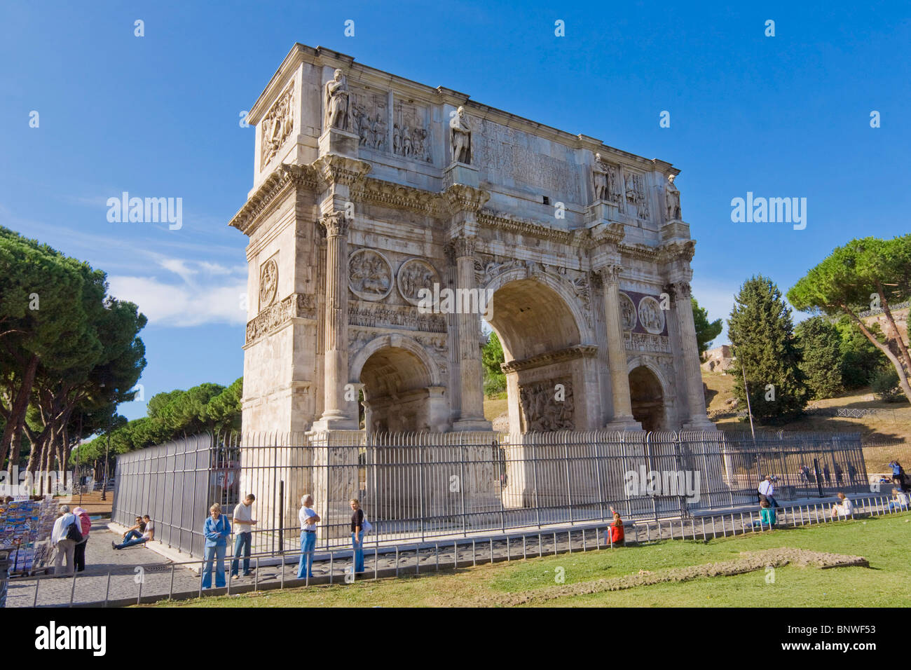 Arc Rome Italy Rome the Arc of Constantine Stock Photo - Alamy