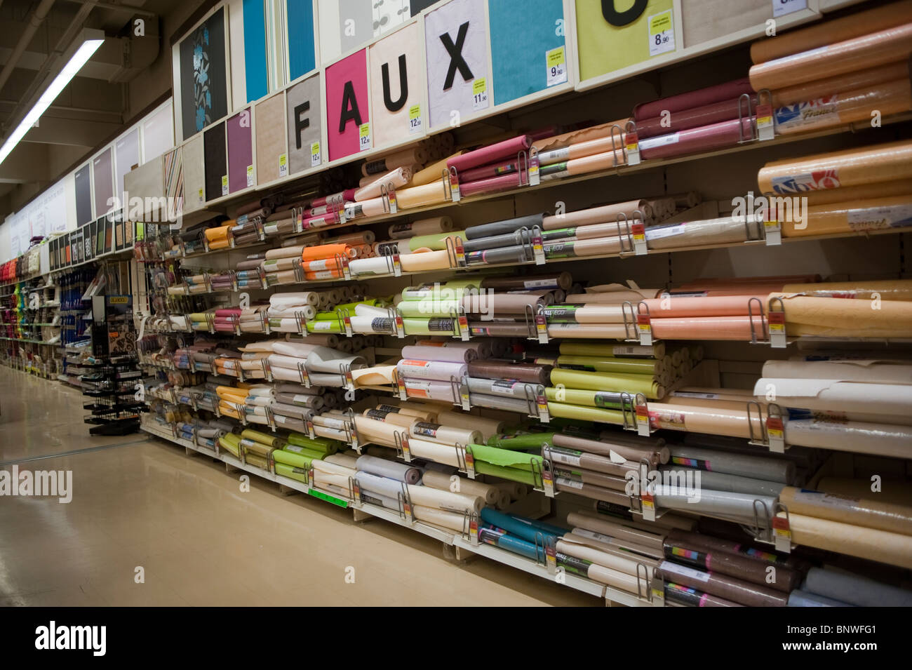 Paris, France, Hardware Store, Interior Detail, Vinyl Wall Covering