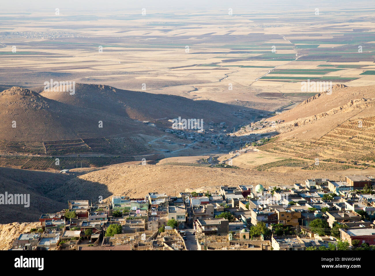 Scenic view from Mardin, Turkey Stock Photo