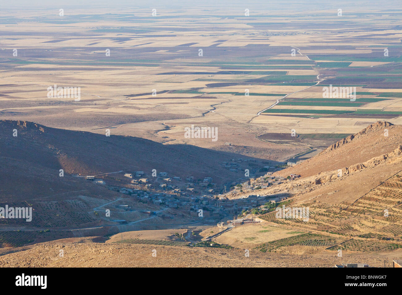 Scenic view from Mardin, Turkey Stock Photo