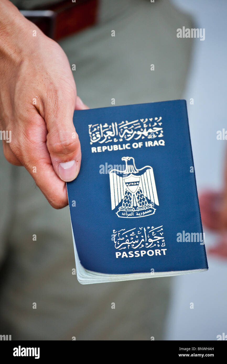 Iraq iraqi passport hires stock photography and images Alamy