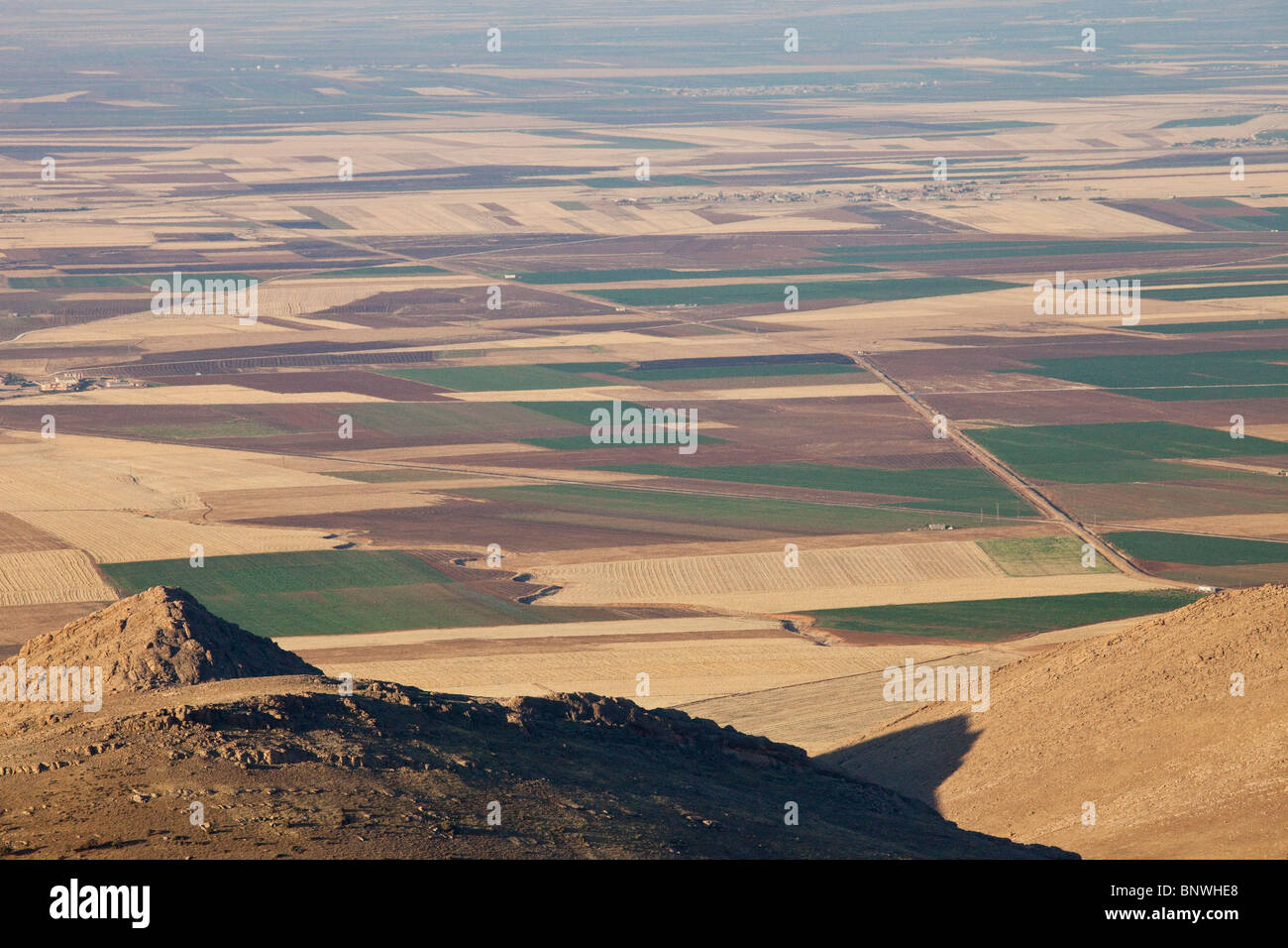 Scenic view from Mardin, Turkey Stock Photo