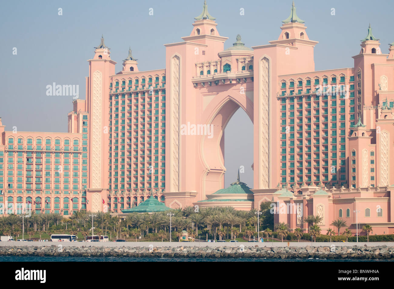 Atlantis the Palm, Palm Jumeirah, Dubai, United Arab Emirates, Asia Stock Photo