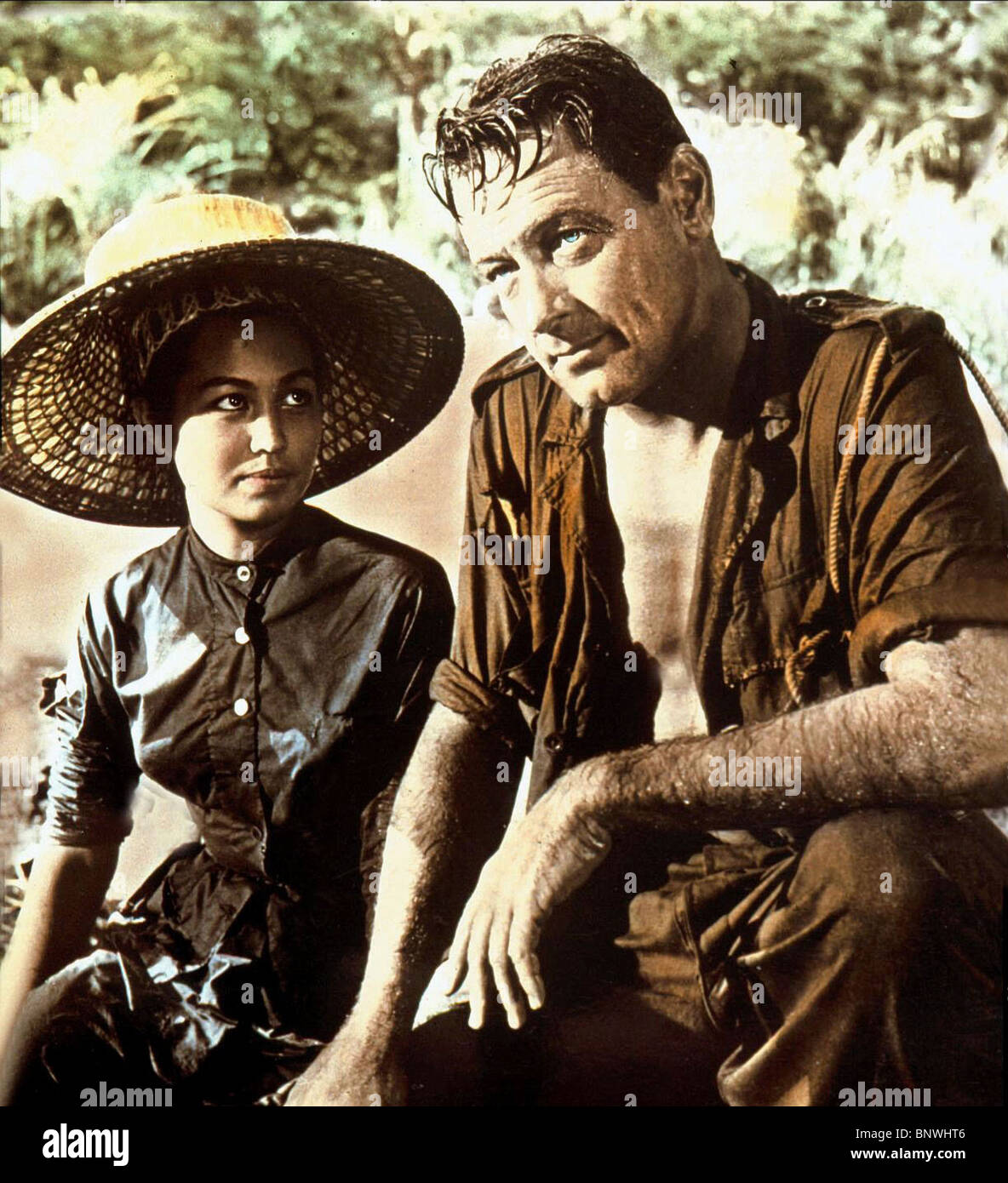 WILLIAM HOLDEN THE BRIDGE ON THE RIVER KWAI (1957 Stock Photo: 30680950 ...