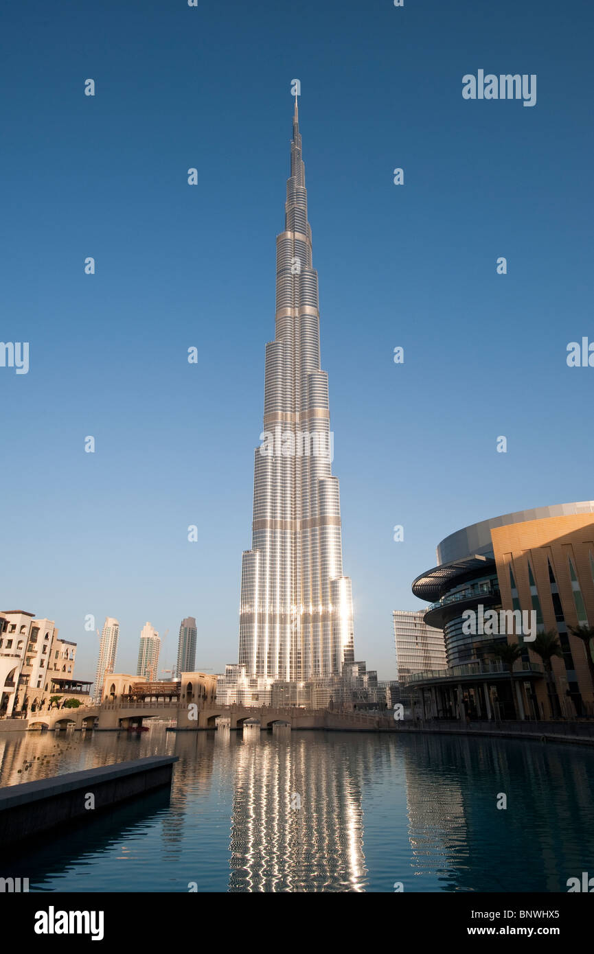 Burj Khalifa, Dubai, United Arab Emirates, Asia Stock Photo