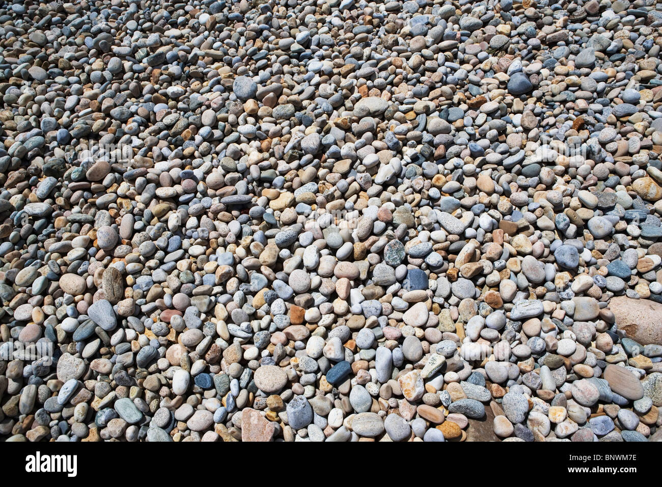 Rocks on the beach Stock Photo