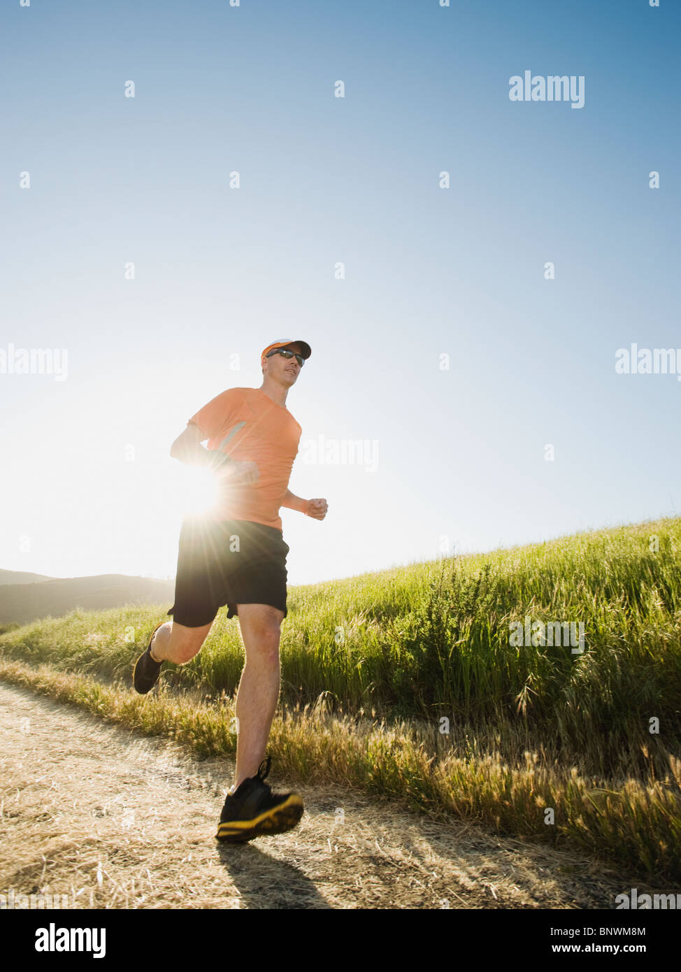 Trail running Stock Photo - Alamy