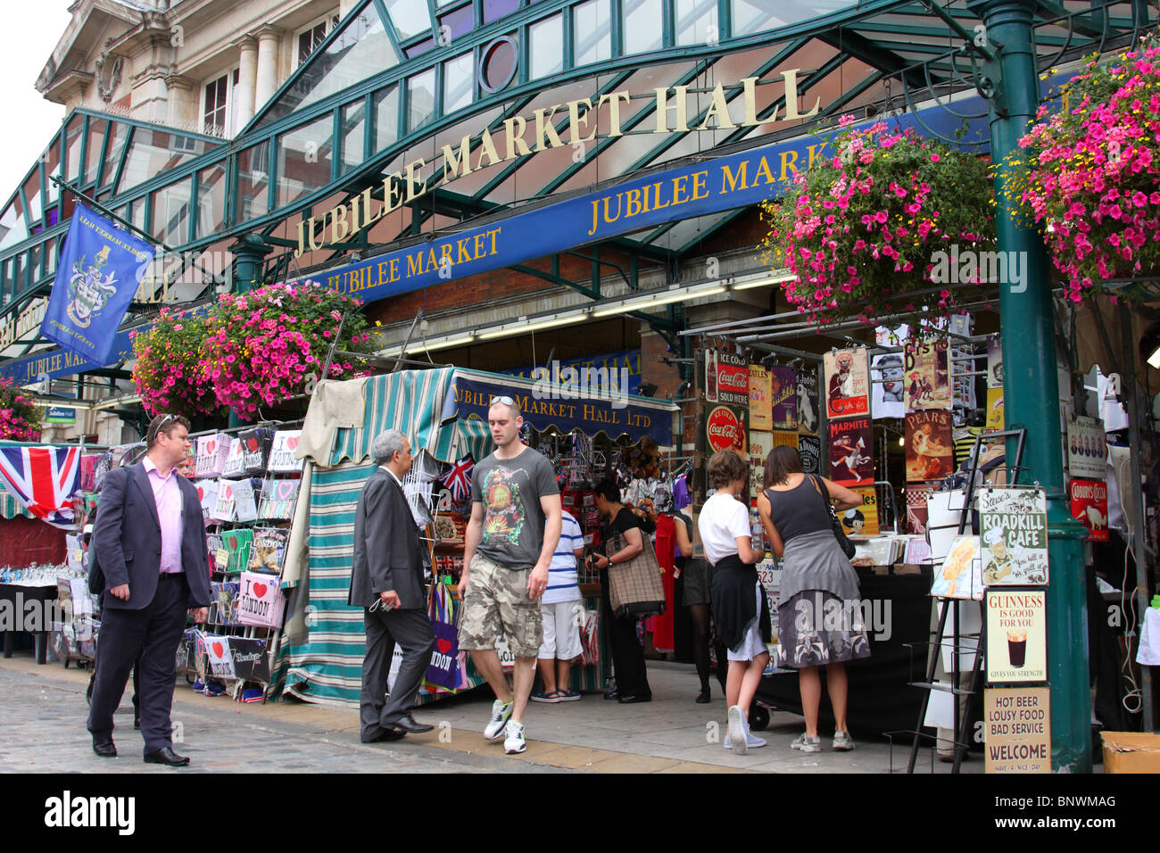 The Jubilee Market Hall, Covent Garden, London, England, U.K Stock