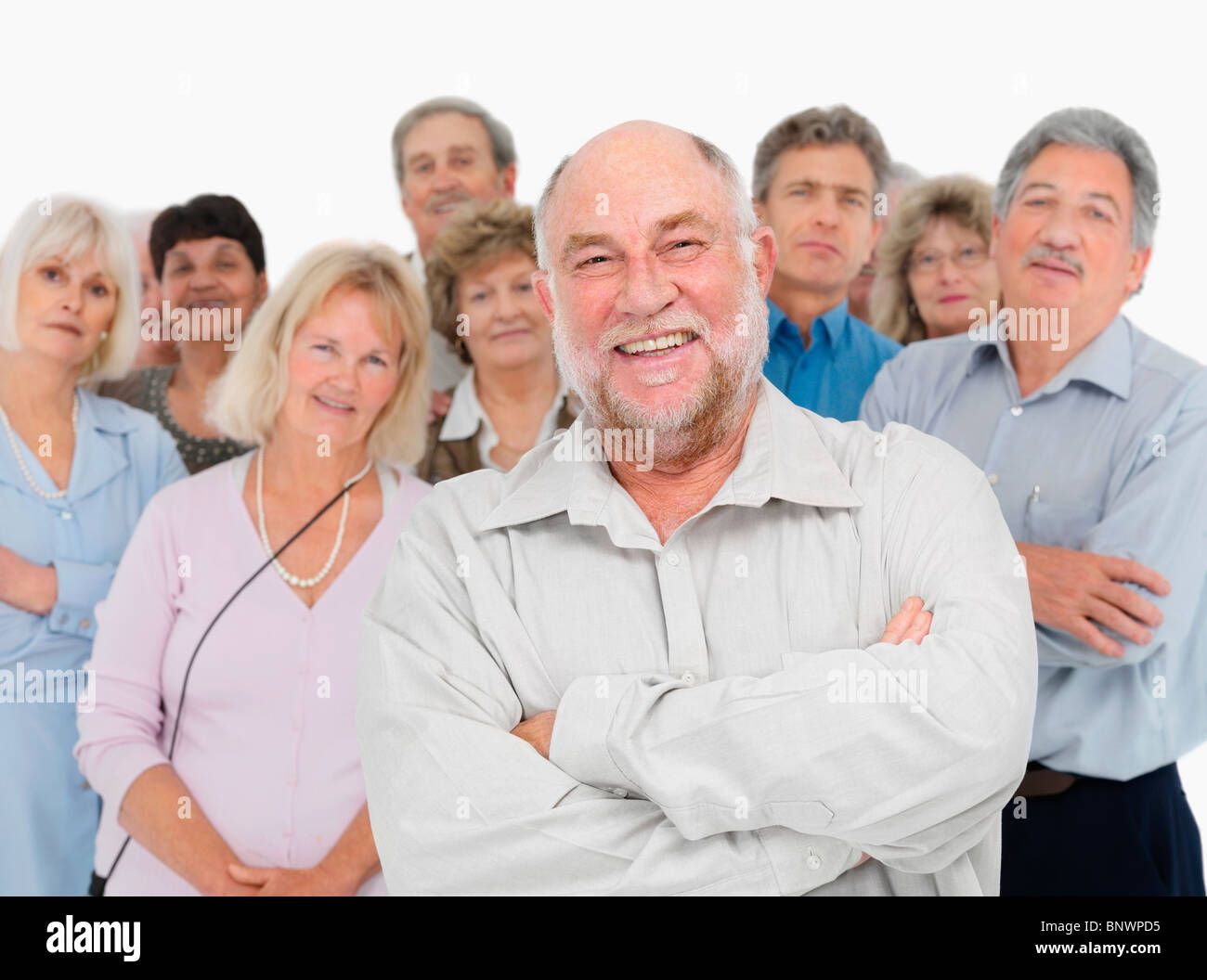 A group of diverse people Stock Photo