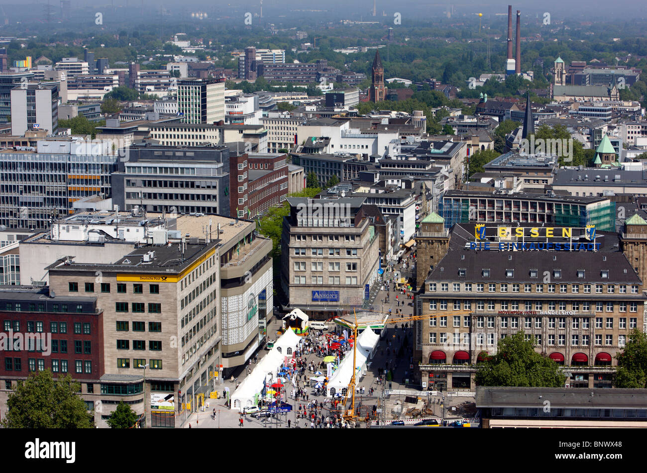 City center of Essen, Ruhr Area, Germany, Europe Stock Photo - Alamy