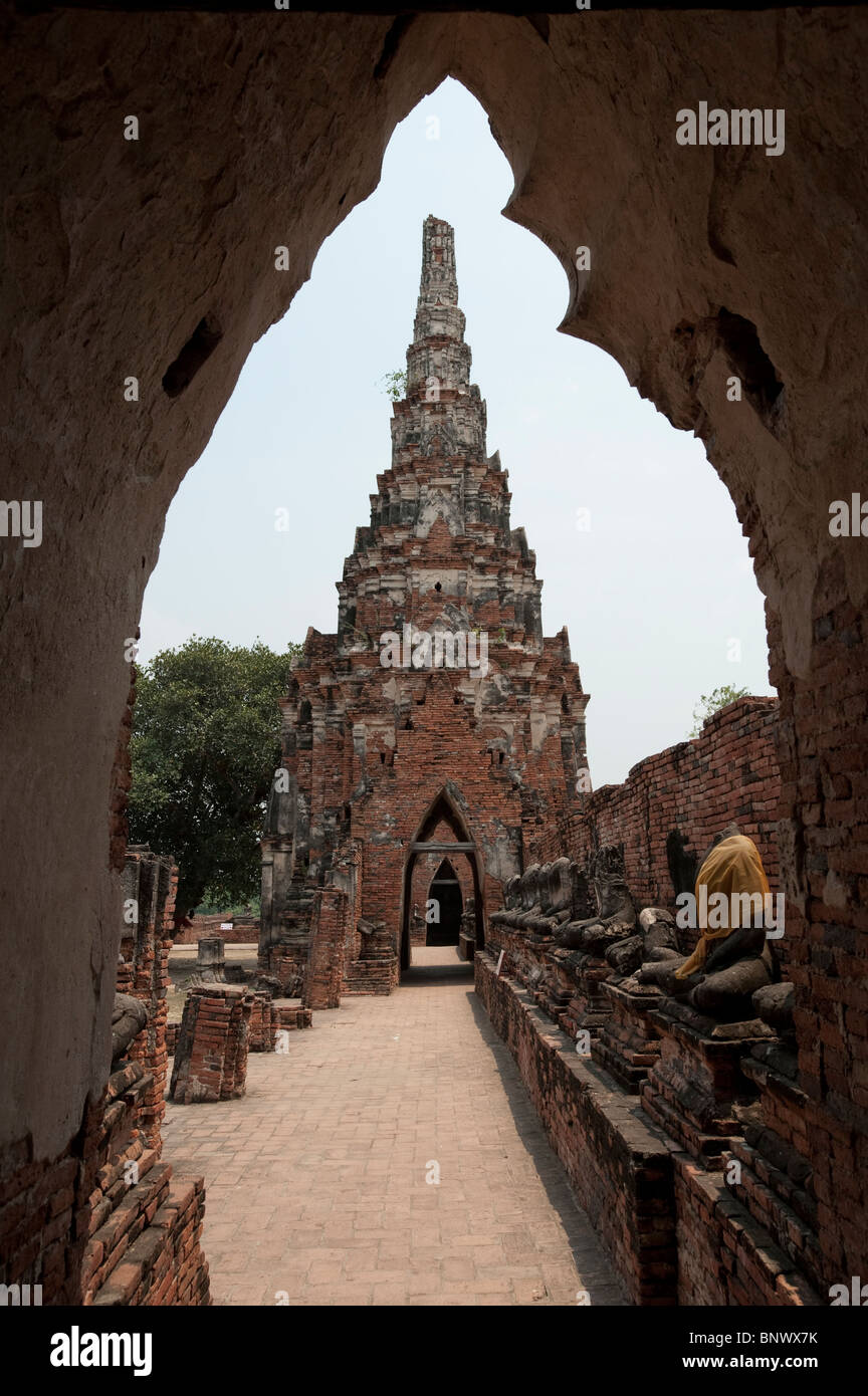 Wat Phra Ram, Ayutthaya, Ayutthaya Province, Thailand, Asia Stock Photo