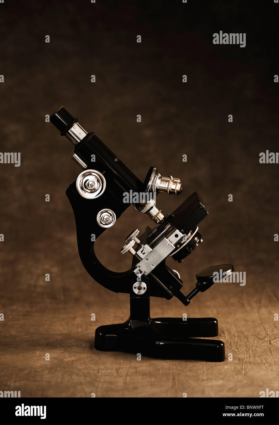 Microscope Stock Photo