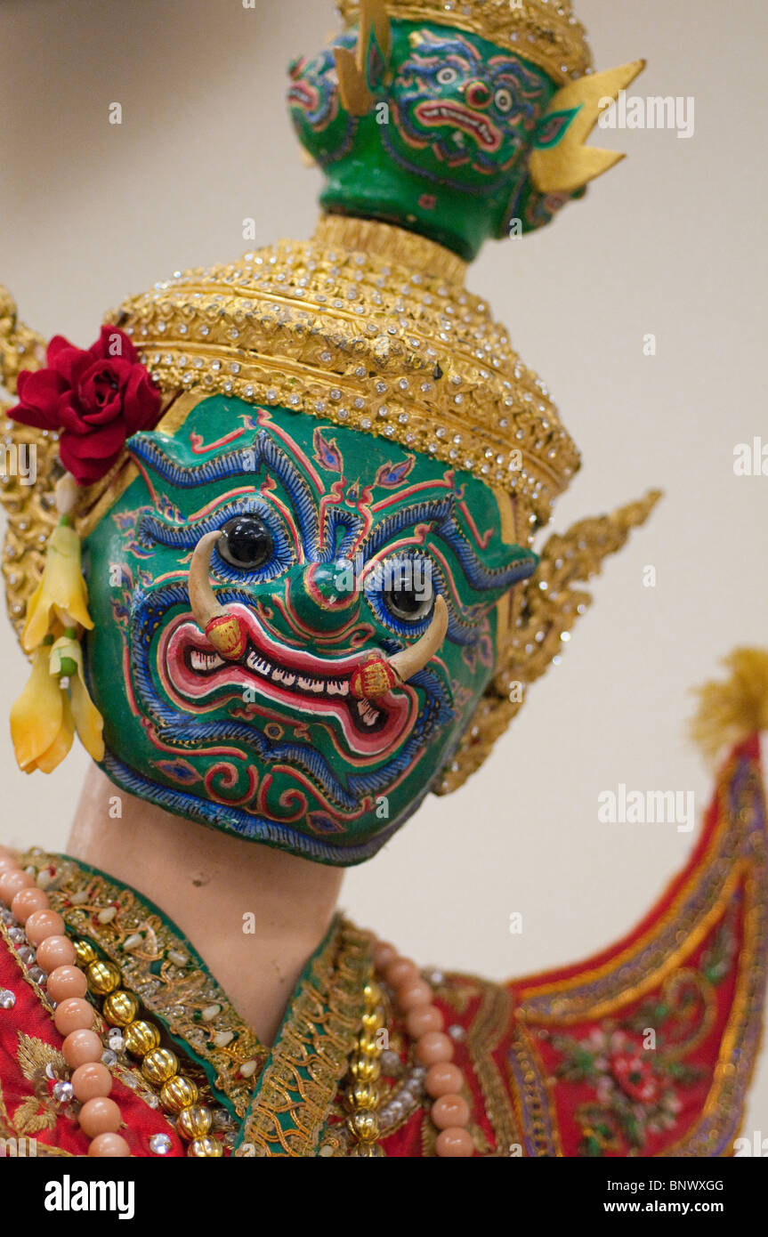 Puppet Show, Aksra Theater, Bangkok, Thailand, Asia Stock Photo Alamy