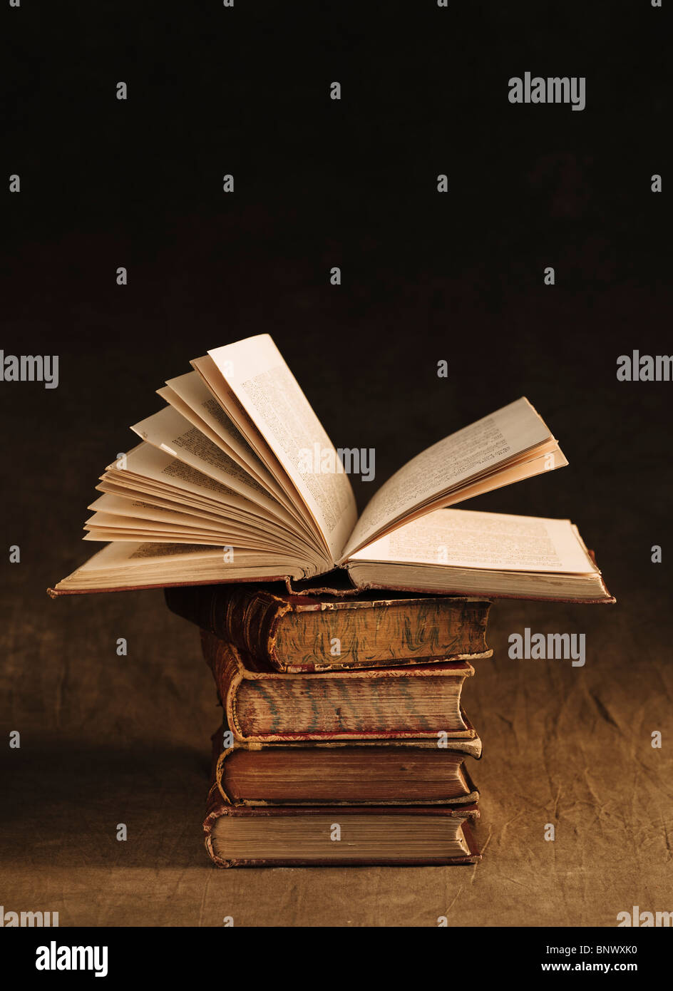 Stack Of Books Stock Image Image Of Antique Century 30901439