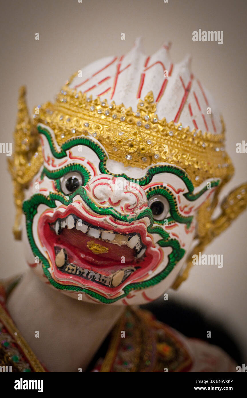 Puppet Show, Aksra Theater, Bangkok, Thailand, Asia Stock Photo Alamy