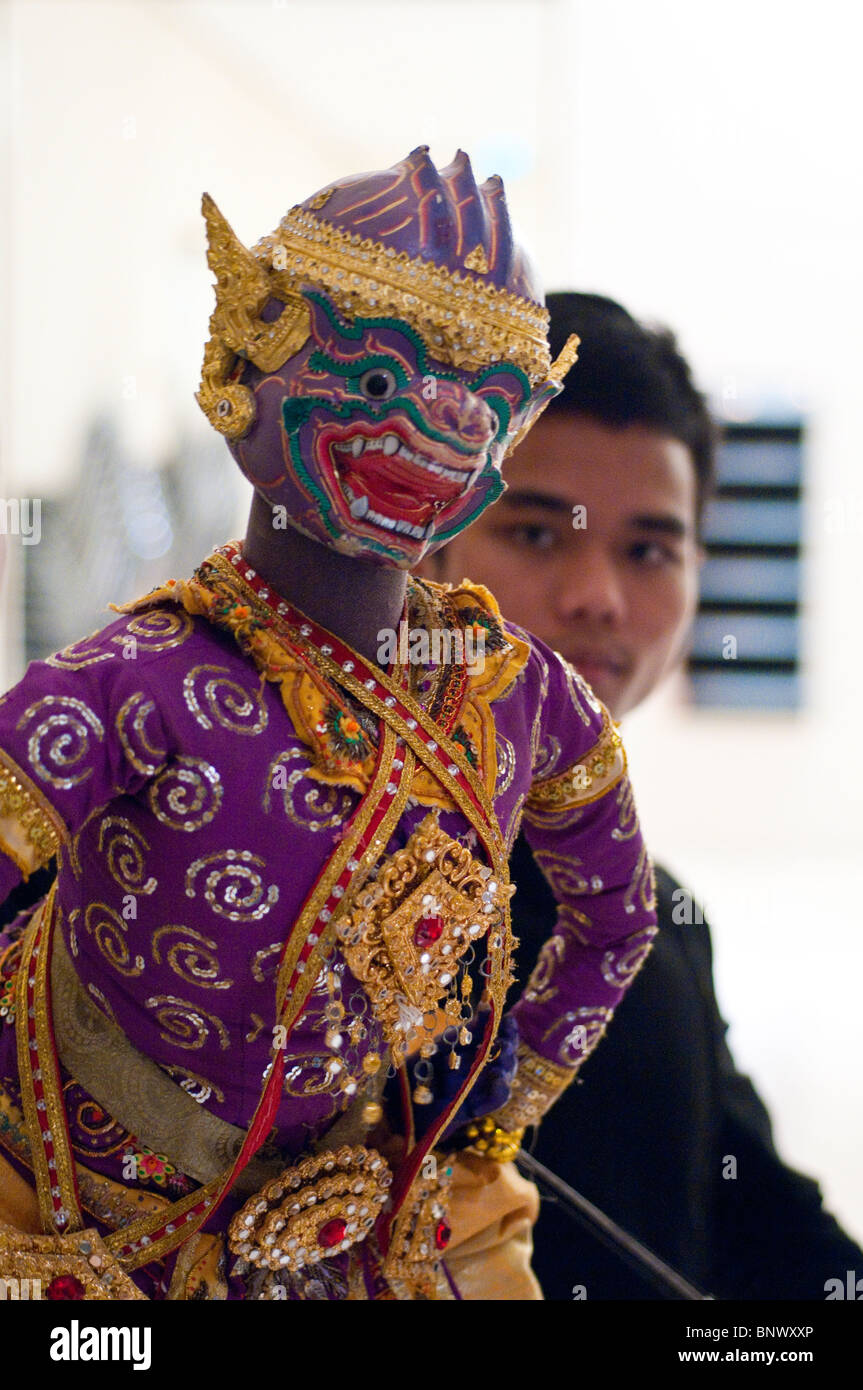 Puppet Show, Aksra Theater, Bangkok, Thailand, Asia Stock Photo Alamy