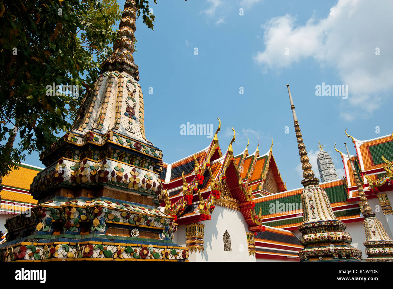Wat Pho, Bangkok, Thailand, Asia Stock Photo