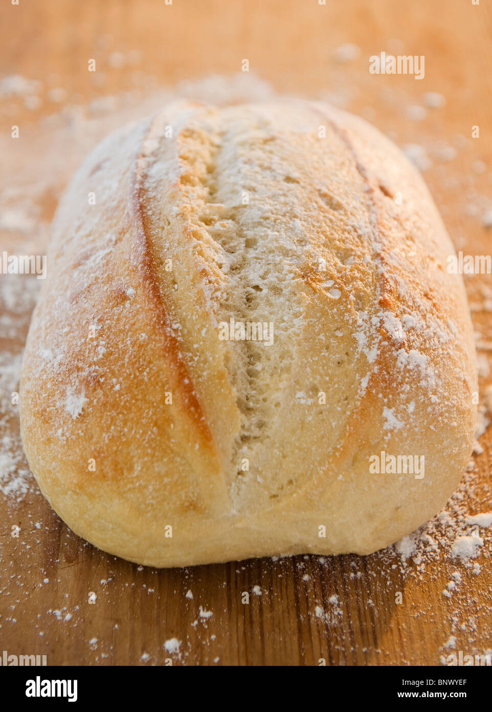 Fresh loaf of bread Stock Photo