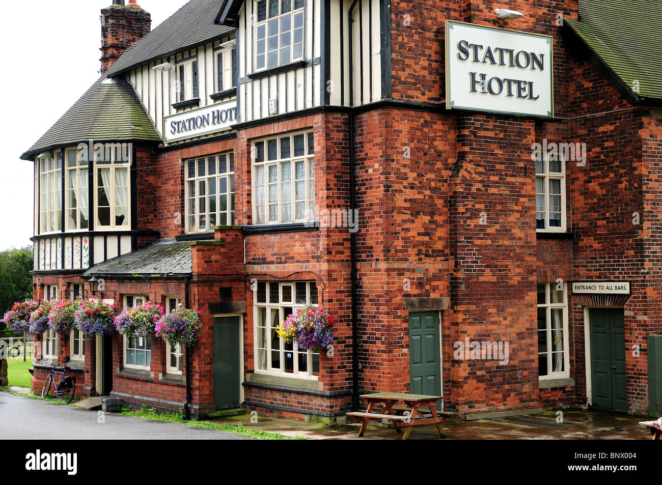 The Station Hotel Public House Newstead Village Nottinghamshire England