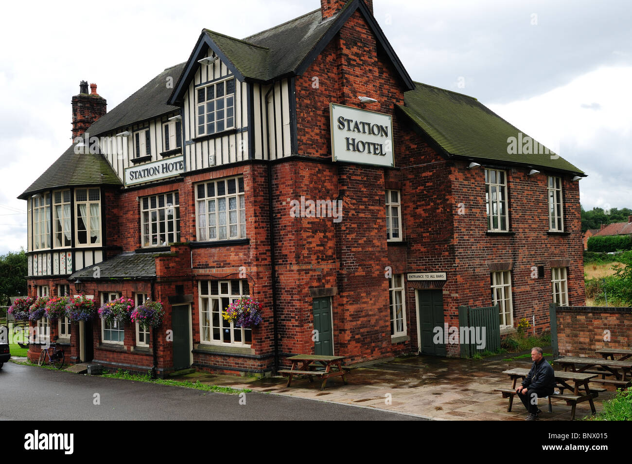 The Station Hotel Public House Newstead Village Nottinghamshire England