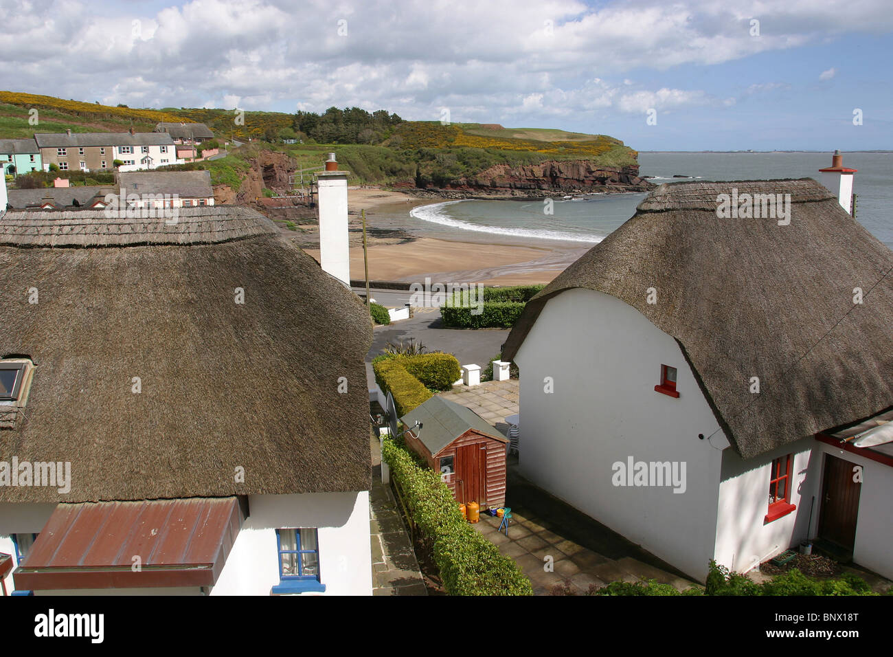 Small Thatched Cottages Rental Stock Photos Small Thatched