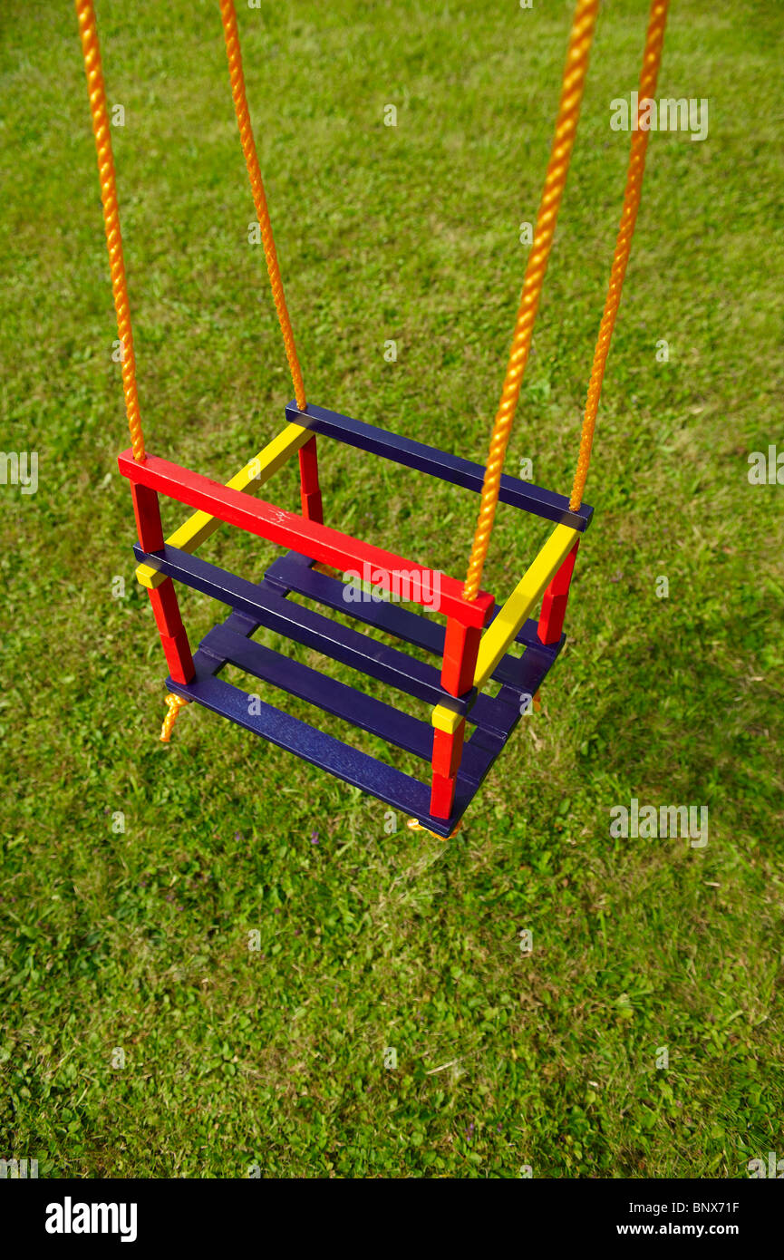 Swing Seesaw No Child Stock Photo 30694427 Alamy