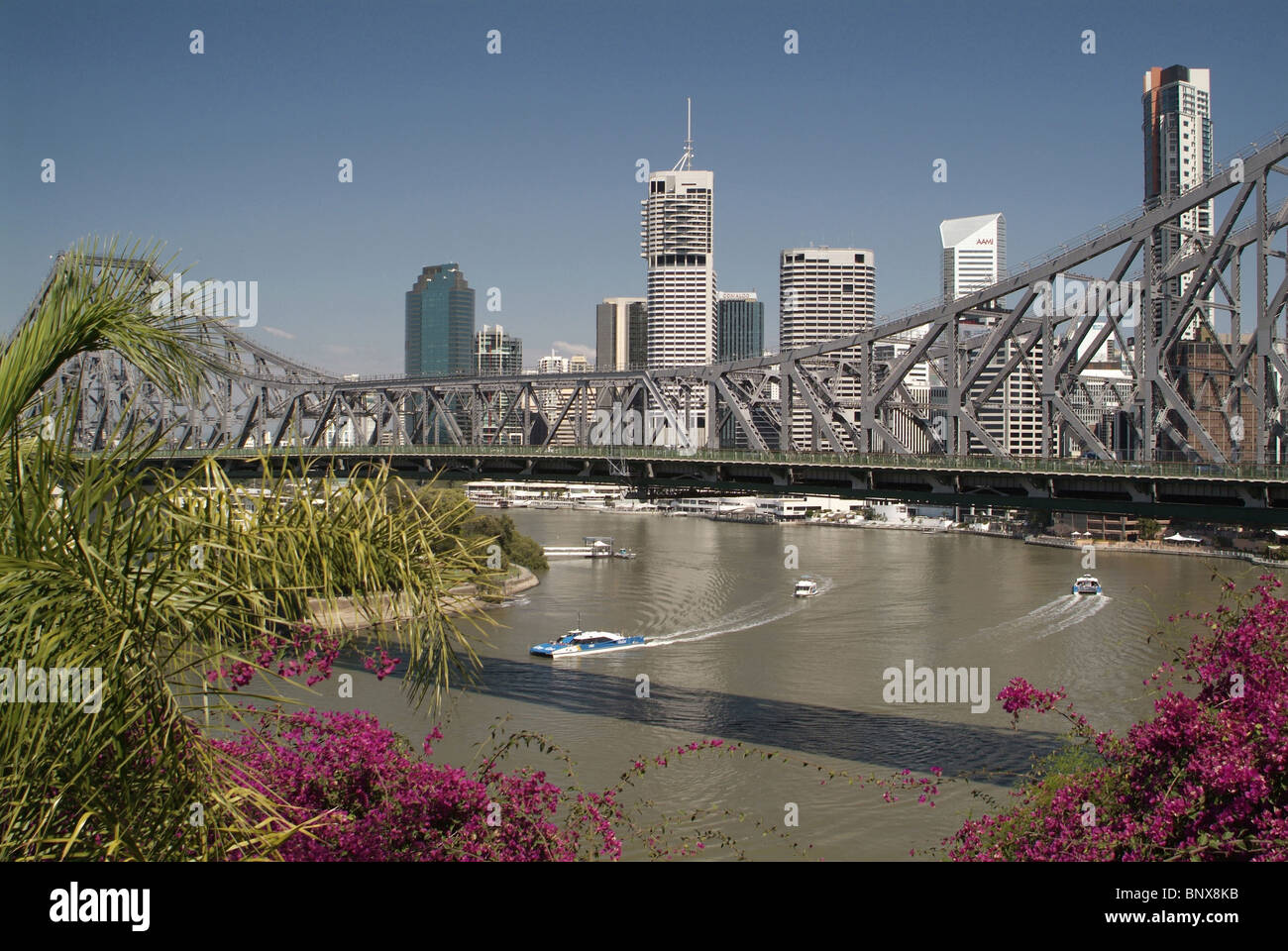 The Story Bridge in Brisbane, Australia Stock Photo
