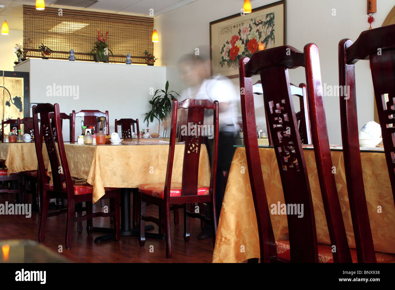 Chinese restaurant Stock Photo