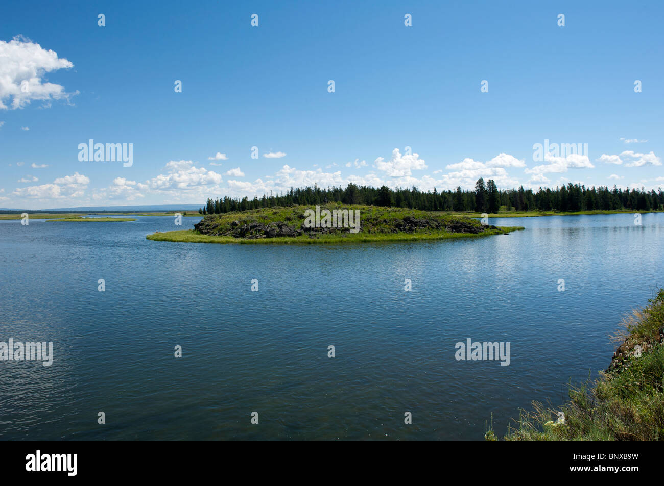 Henry's Fork of the Snake River as it flows through Harriman State Park