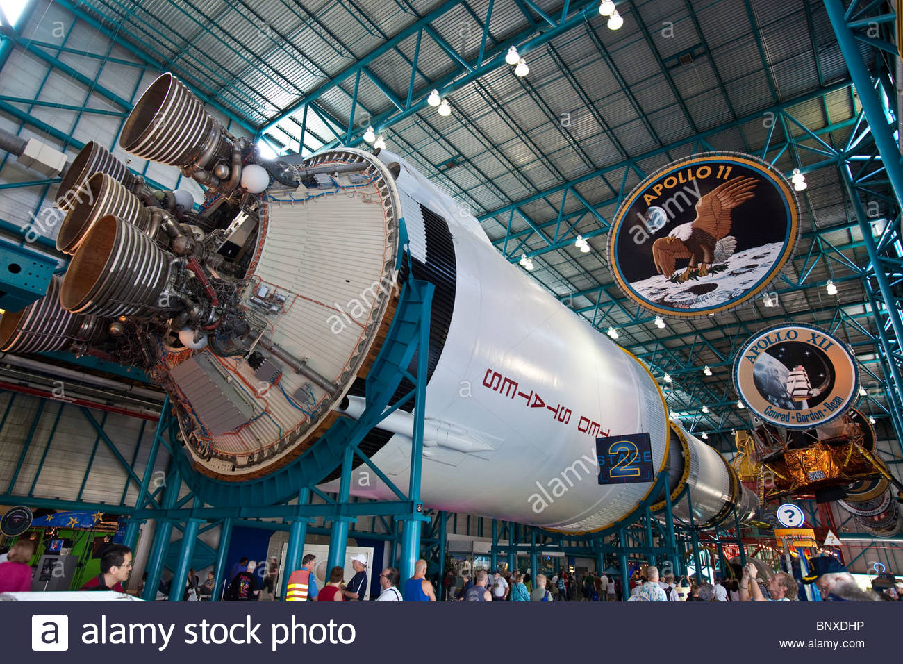 Saturn 5 Rocket, Kennedy Space Center, Florida, Usa Stock Photo 30699586 Alamy