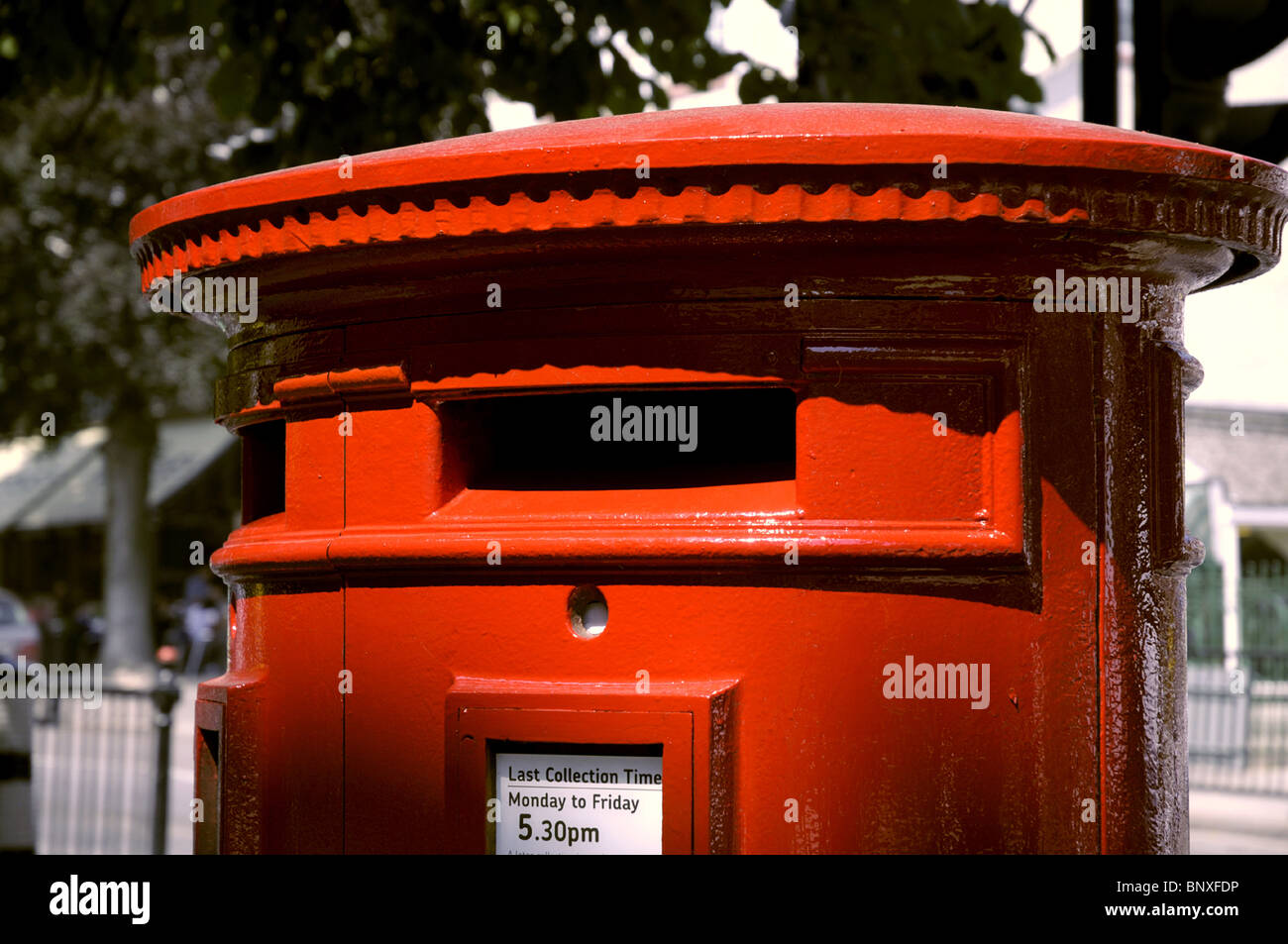 UK, England, Post Box Stock Photo Alamy