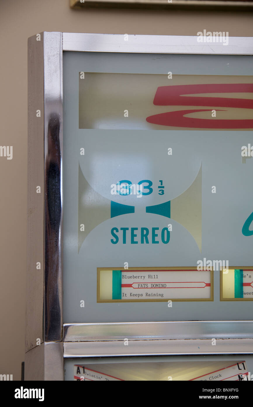 A 1961 Seeburg jukebox Stock Photo Alamy