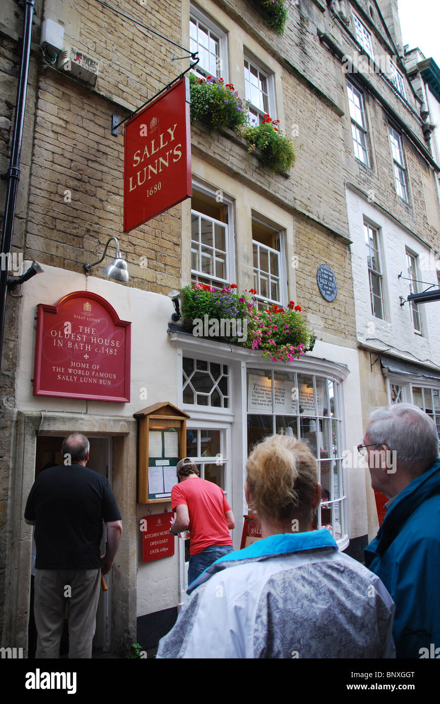 Sally Lunn's tea room in the centre of Bath Somerset UK Stock Photo