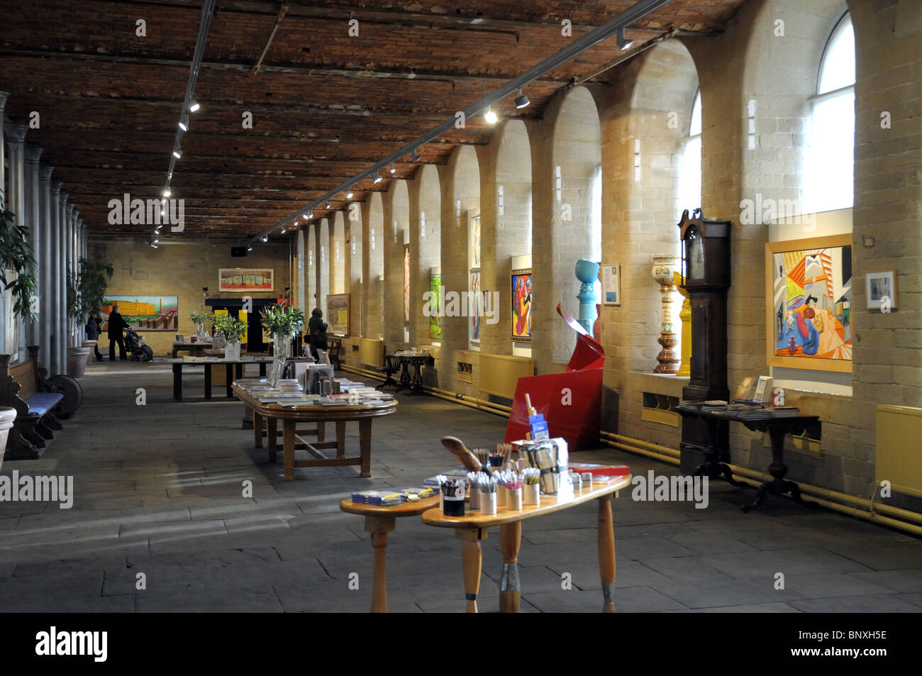 Salts Mill In Saltaire, Yorkshire Stock Photo
