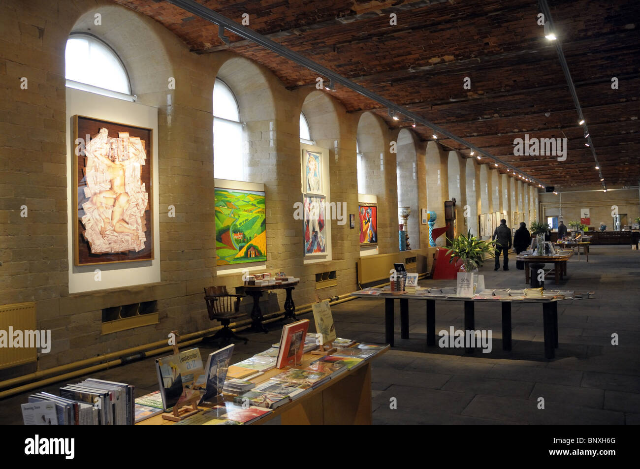 Salts Mill In Saltaire, Yorkshire Stock Photo